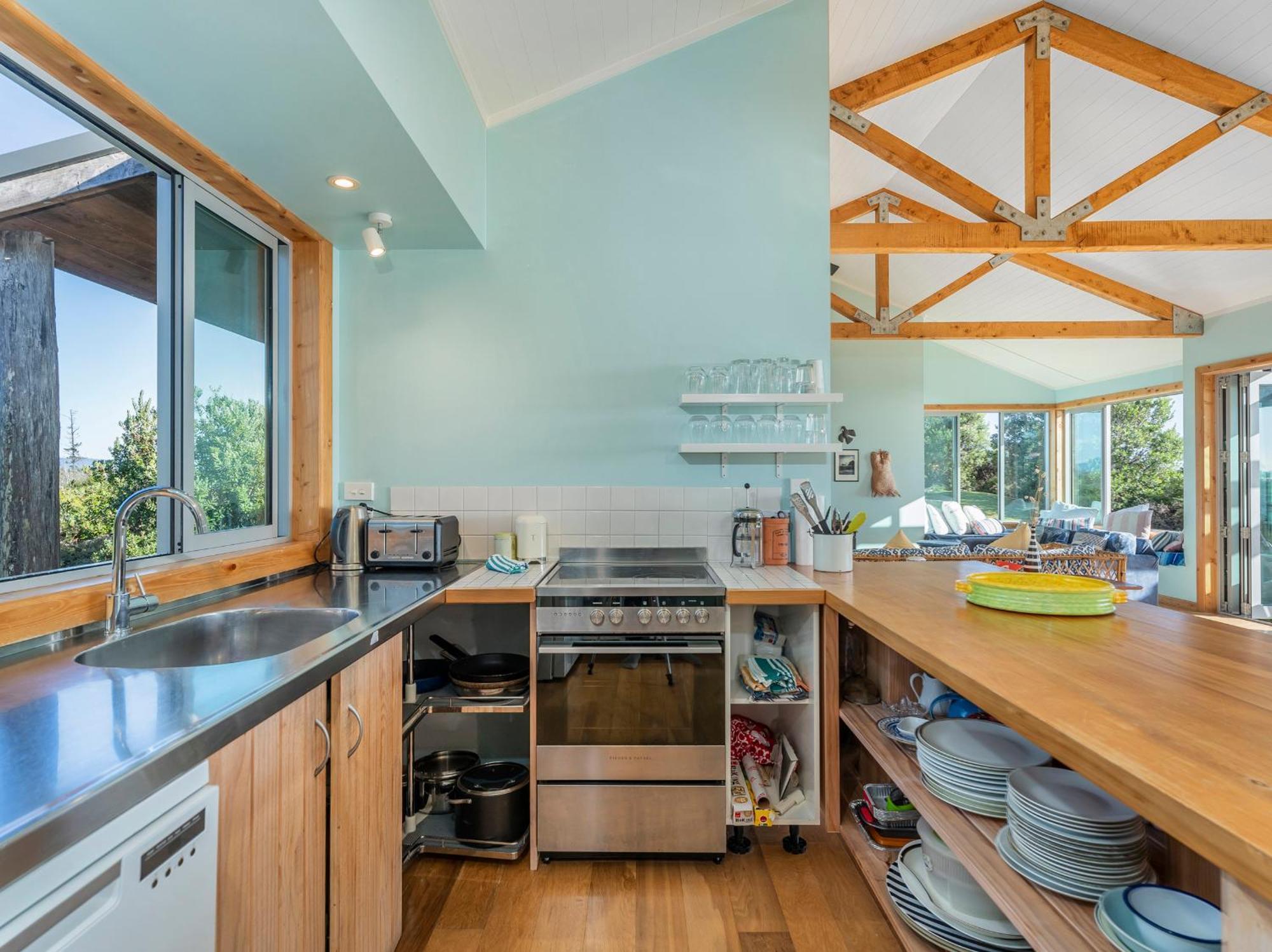 The Grandstand - Hahei Holiday Home Exteriér fotografie