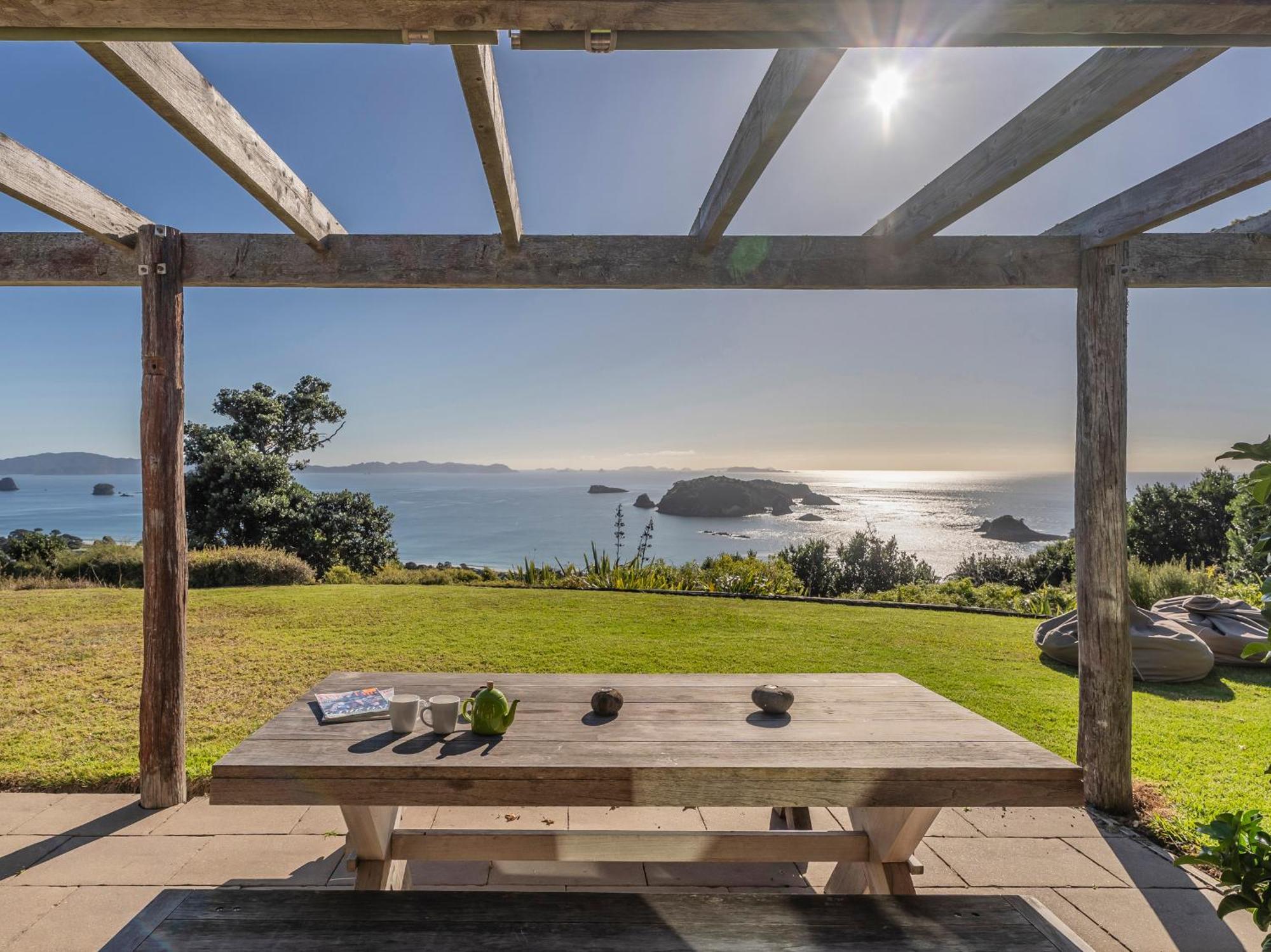 The Grandstand - Hahei Holiday Home Exteriér fotografie